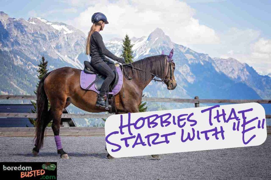horseriding e hobbies